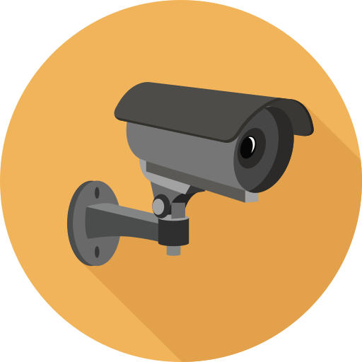 Modern surveillance technology icon used in private investigations
